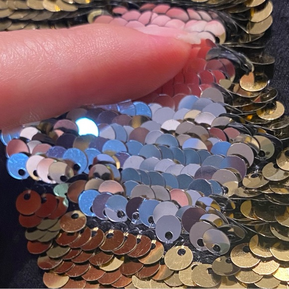 💕HP Justice Short Sleeve T-Shirt w/Reversible Sequence Moon Shaped Decoration - Picture 7 of 12